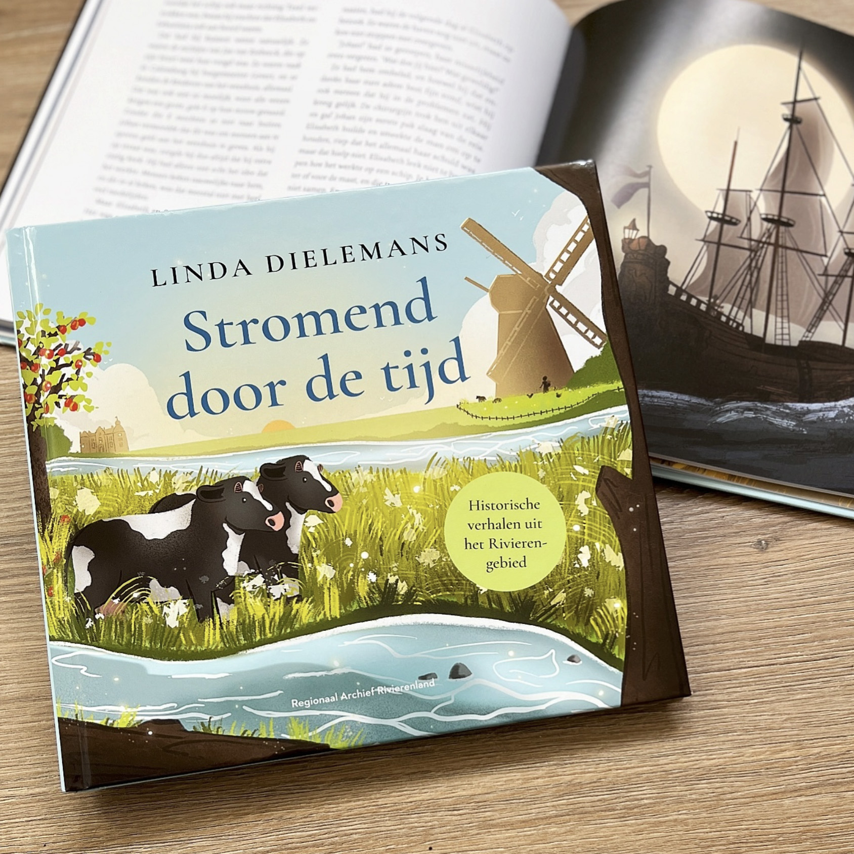 boek stromen door de tijd